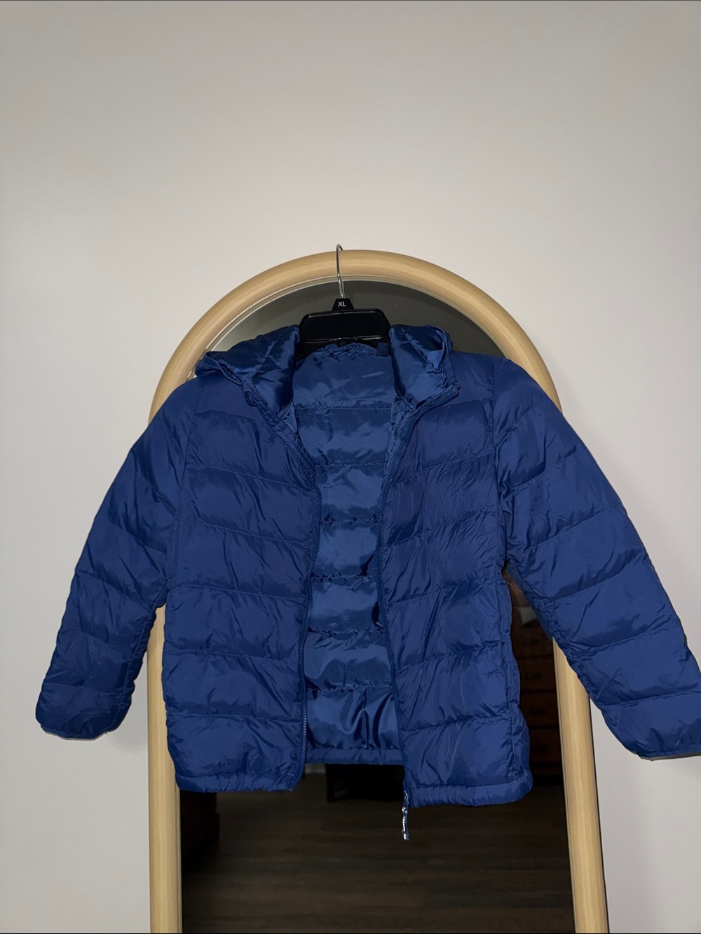 Kids Puffer Jacket in Royal Blue
